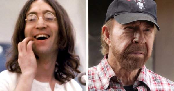 Джон Леннон и Чак Норрис родились в 1940 году