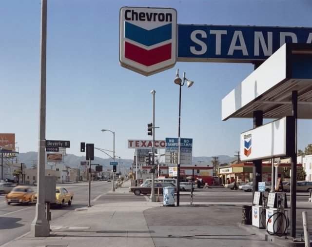 Ла-Бреа-авеню, Лос-Анджелес, Калифорния, 1975 год.