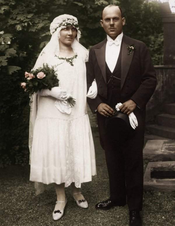 1926 год. Жених и невеста
