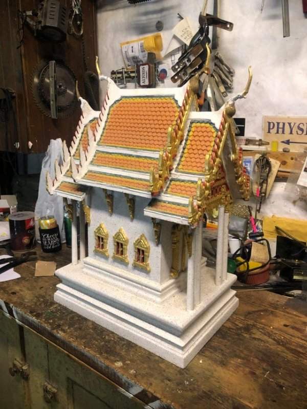 Антикварный домик духов из Таиланда — наследство от моей бабушки