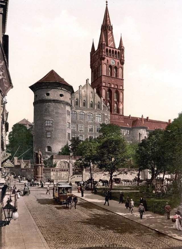 Замок Кёнигсберг, фото начала XX века