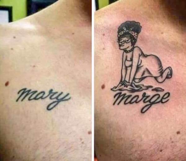 До свидания Мэри и здравствуй Мардж!