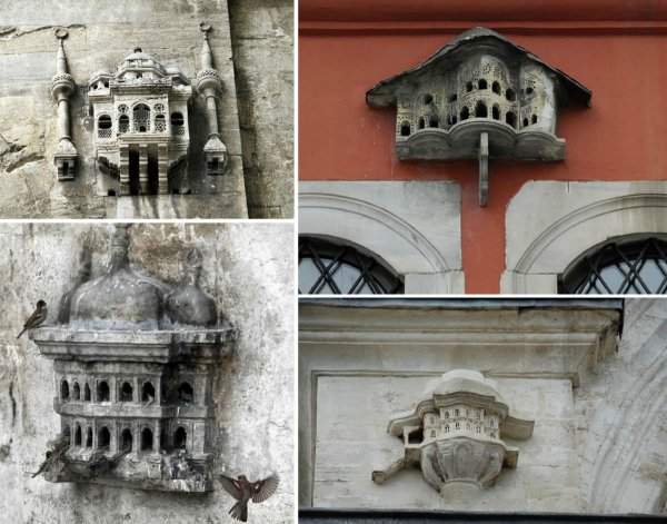 Скворечники османской эпохи, напоминающие миниатюрные дворцы и мечети