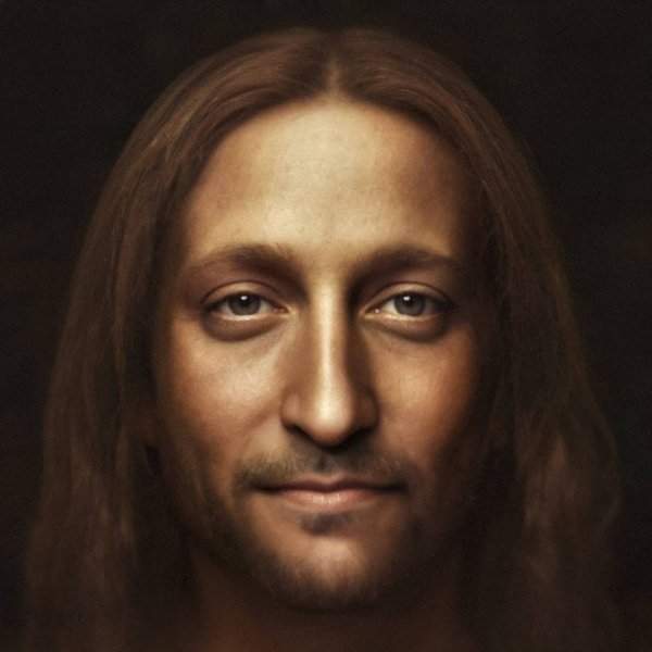 Иисус Христос c картины Леонардо да Винчи «Спаситель мира»