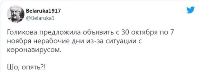 Реакция россиян на введение нерабочих дней в начале ноября