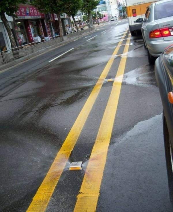 Самоочищающиеся дороги в Южной Корее
