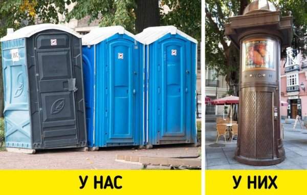 Общественные туалеты в Испании