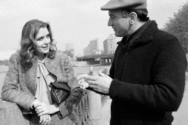 Ирина Алфёрова и Роберт Де Ниро в Москве, 1983 год