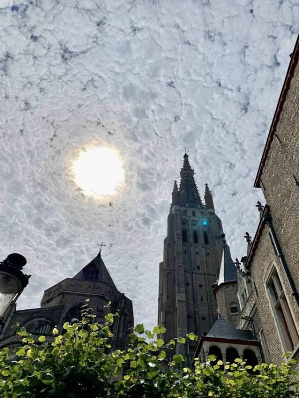 В поездке в Бельгию небо выглядело крайне подозрительно