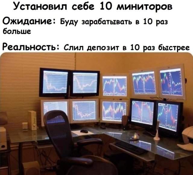 Шутки и мемы от финансовых экспертов