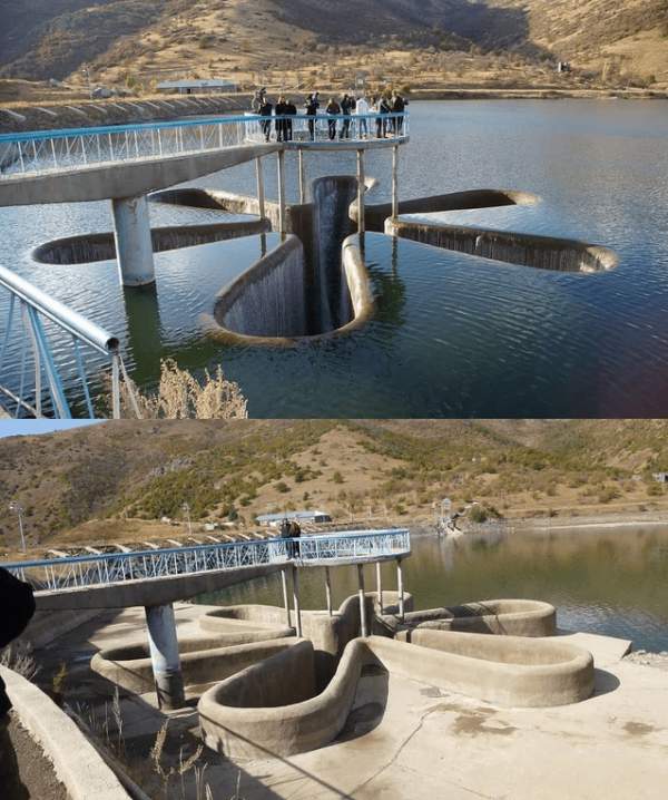 Кечутское водохранилище в Армении