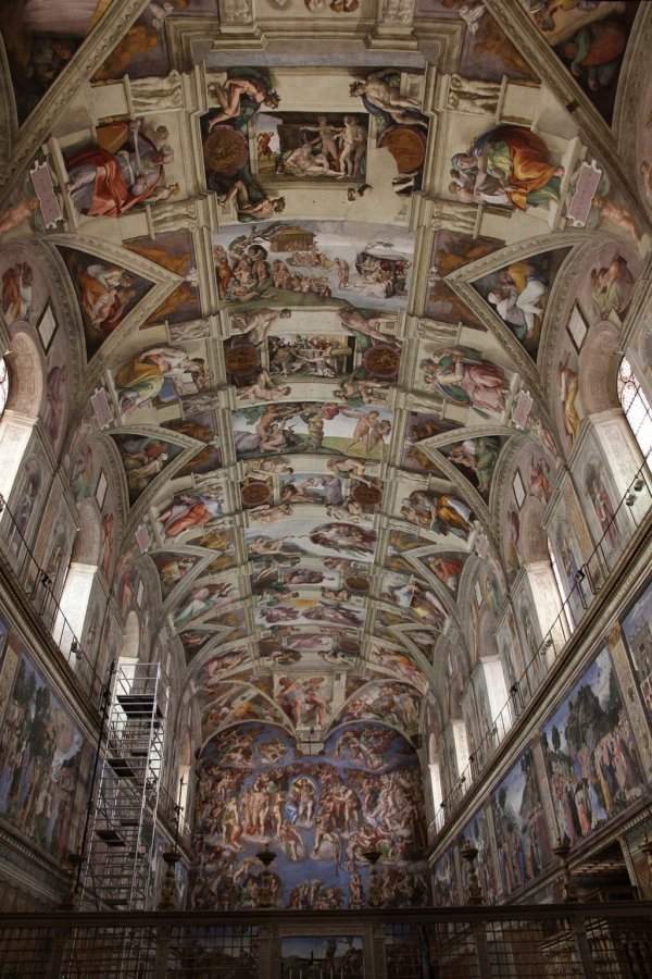 Потолок Сикстинской капеллы, Ватикан