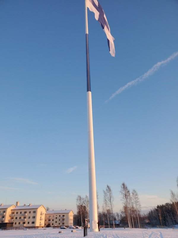 Самый высокий флагшток в Финляндии