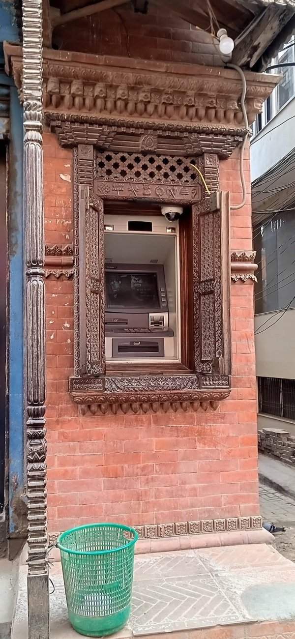Банкомат в Катманду, Непал