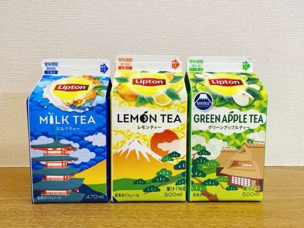 Lipton в Японии выглядит несколько нетипично