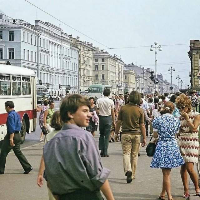 Архивные фотографии летнего Ленинграда