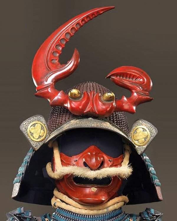 Шлем самурая, изготовленный в 1525 году, музей Израиля в Иерусалиме