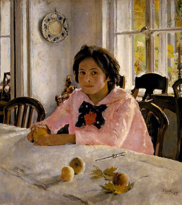 Валентин Серов «Девочка с персиками»