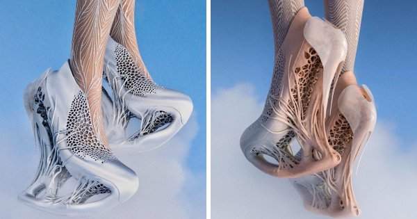 Инопланетная обувь, которую бесконечно интересно рассматривать, Ирис ван Херпен