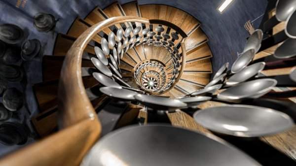 Магическая спиральная лестница, Лондон, Великобритания