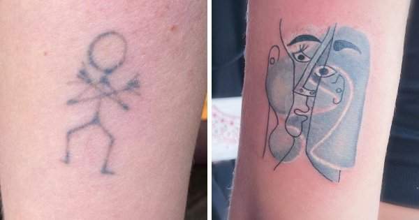 Мастера за работой: новая жизнь старых татуировок