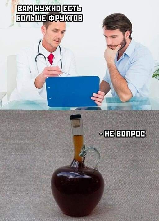 Шутки и мемы про алкоголь