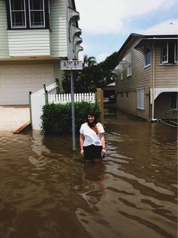 Небольшой потоп в Австралии
