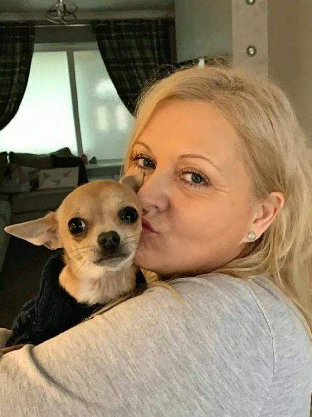 женщина с собакой