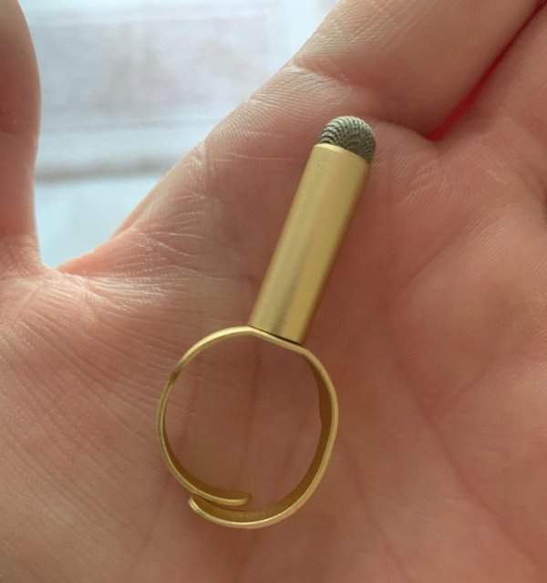 Что это за штука? Похоже на кольцо.