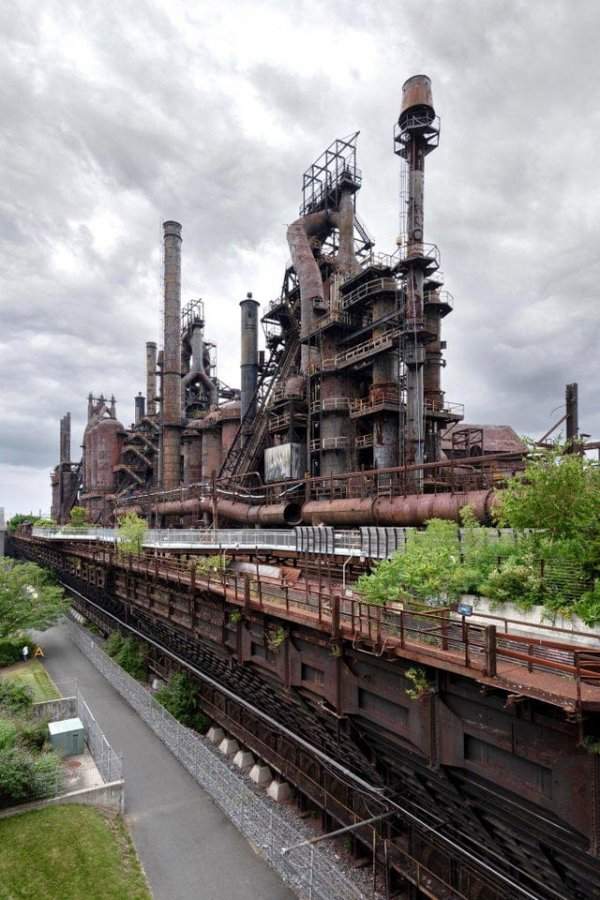 Заброшенный сталелитейный комбинат Bethlehem Steel