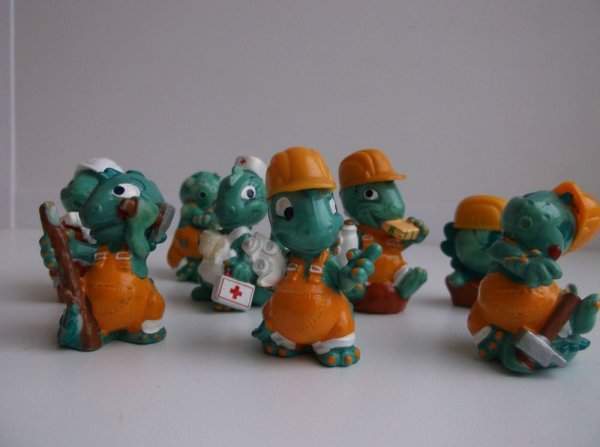 Коллекция «Динозаврики-строители», 1994 год