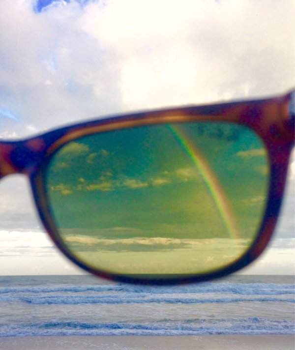 Я мог видеть эту радугу только в поляризованных солнцезащитных очках