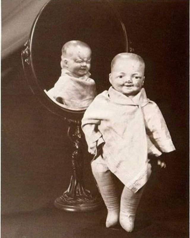 Кукла с двойным лицом, 1920-е.
