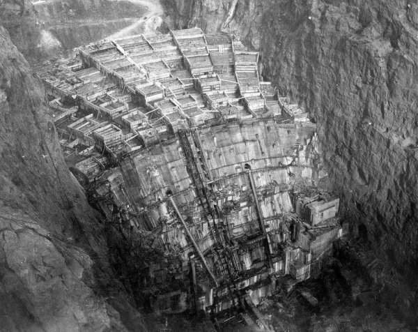 Строительство плотины Гувера, 1934 год
