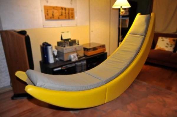 Банановая кровать для отдыха. Отличная альтернатива креслу-качалке