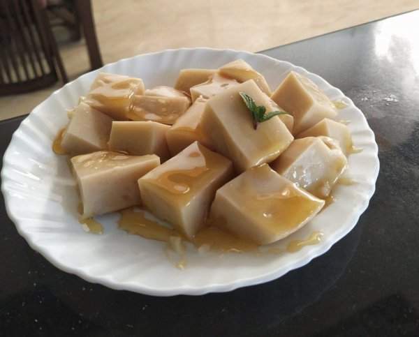 Миндальный тофу, Китай