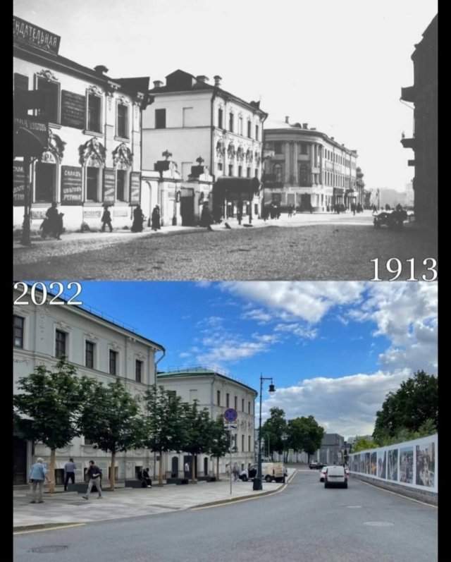 Как изменилась Москва: сравнение до и после
