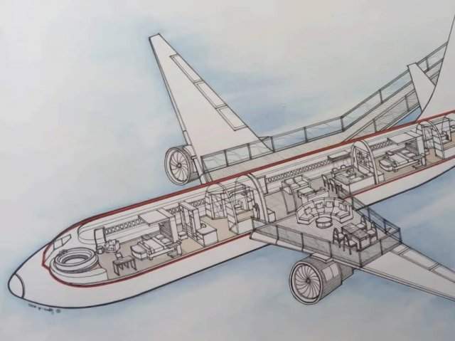Списанный Boeing 737 стал роскошной виллой на Бали
