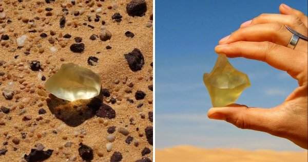 Ливийское стекло — самый редкий минерал на планете