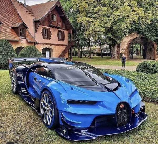 Bugatti vision GT — 2015 год