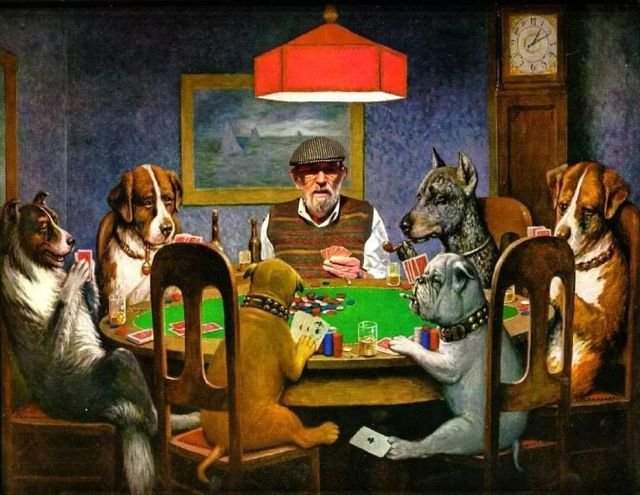 «Собаки играют в покер» (1903), Кассиус Кулидж