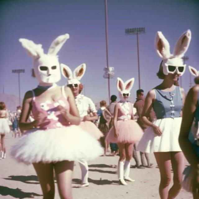 Если бы фестиваль «Burning Man» («Горящий человек») проводили в 1960-х годах