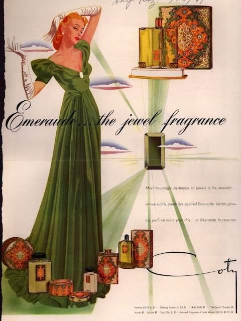 Изящная реклама парфюмерии