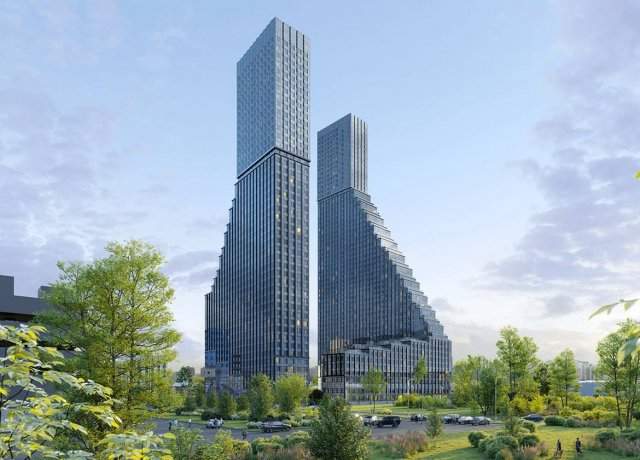 Проект новых небоскребов в Москве