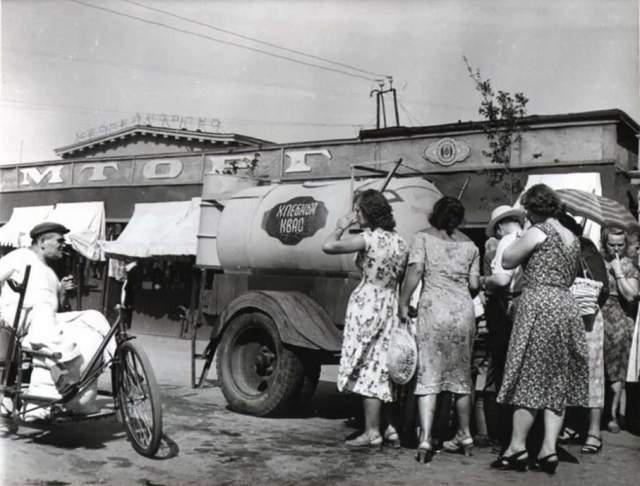 Бочка квасом, 1963 год, Одесса