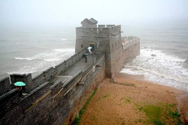 Вот где заканчивается Великая Китайская стена