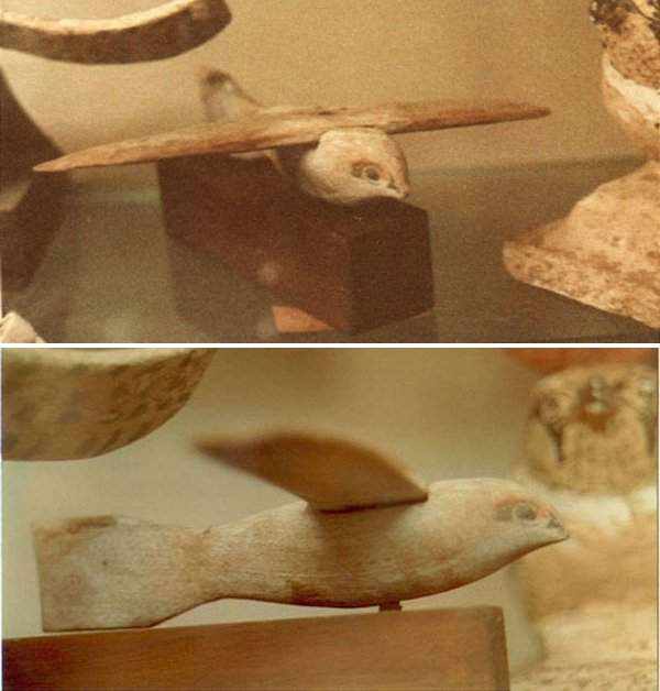 Птица из Саккары в Египте. Была изготовлена в 3-2 веке до нашей эры