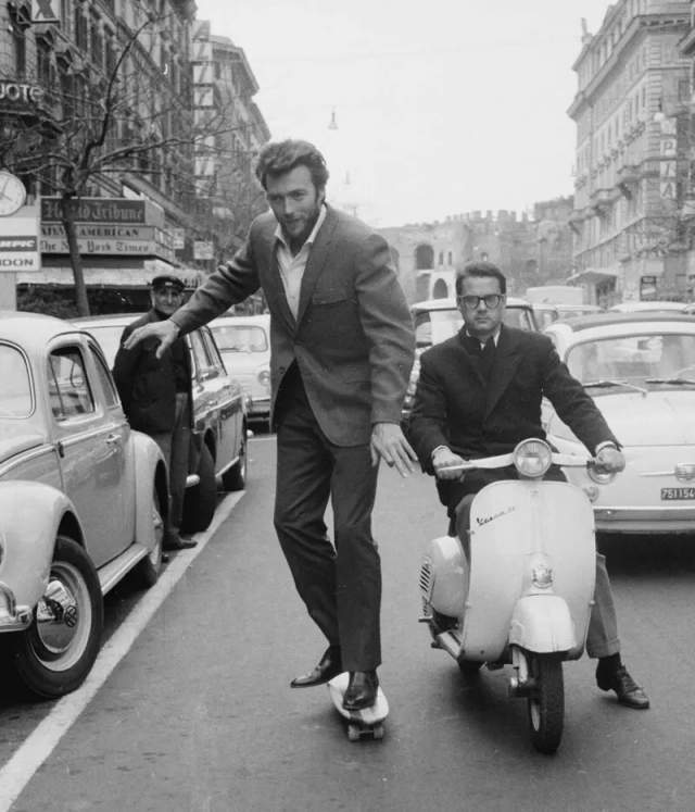 Клинт Иствуд в Риме, 1965 год