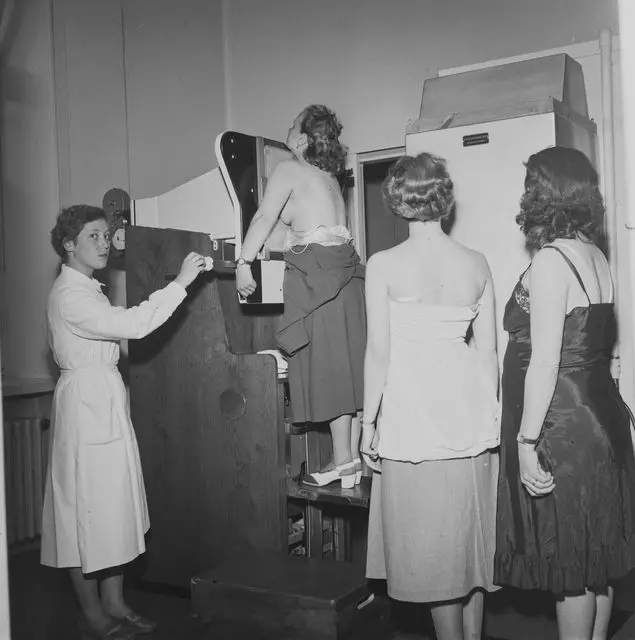 Скрининг на туберкулез, 1953 г