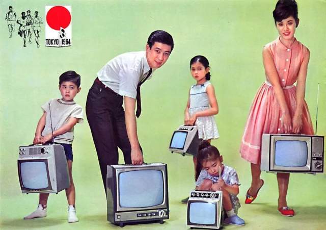 Рекламный ролик японского телевизора, 1964 год